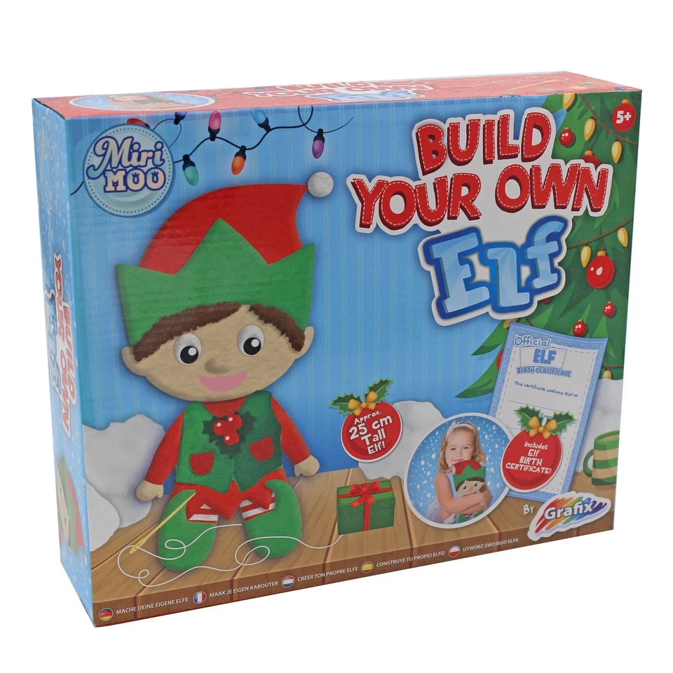 Weihnachten Build Your Eigene Elfe Charakter 25cm Kuscheltier By Grafix Alter 5+