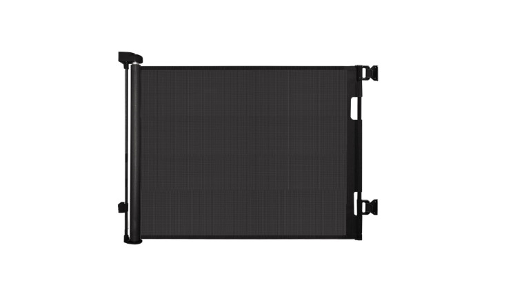 Retractable Mesh Baby Gate for Doorways and Stairs - 33.6" Tall, Expands to 55"