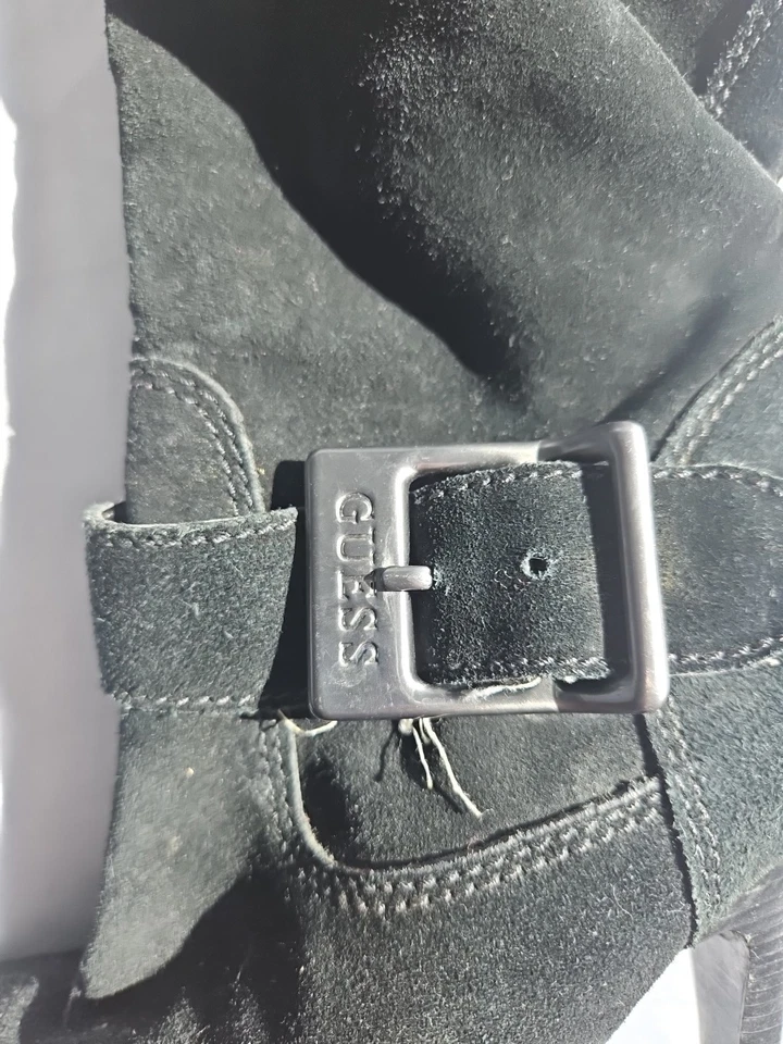 Guess Botas 15" de Alto Negras Botas Tacones Altos Talla 7 M Usadas  Foto 2 de 4