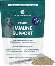 Dr. Bill's Canine Immune Support Dog Supplement Colostrum Beta Glucan 120g
