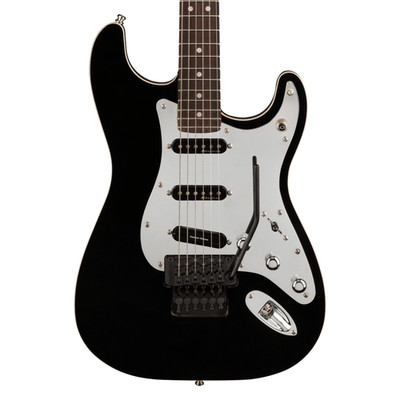 Used Fender Tom Morello Stratocaster - Black w/ Rosewood FB