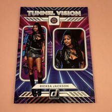 Panini 2025 Donruss WNBA Rickea Jackson Los Angeles Sparks Tunnel Vision #12