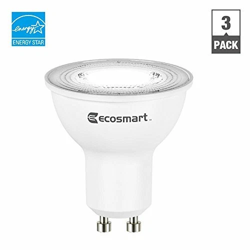 35W Equivalent Bright White MR16 GU10 Dimmable LED Light Bulb (3-Pack) - Image 2 of 4