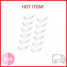 BISON LIFE Safety Glasses - Scratch Resistant Wrap Around Eyewear, Polycarbonate