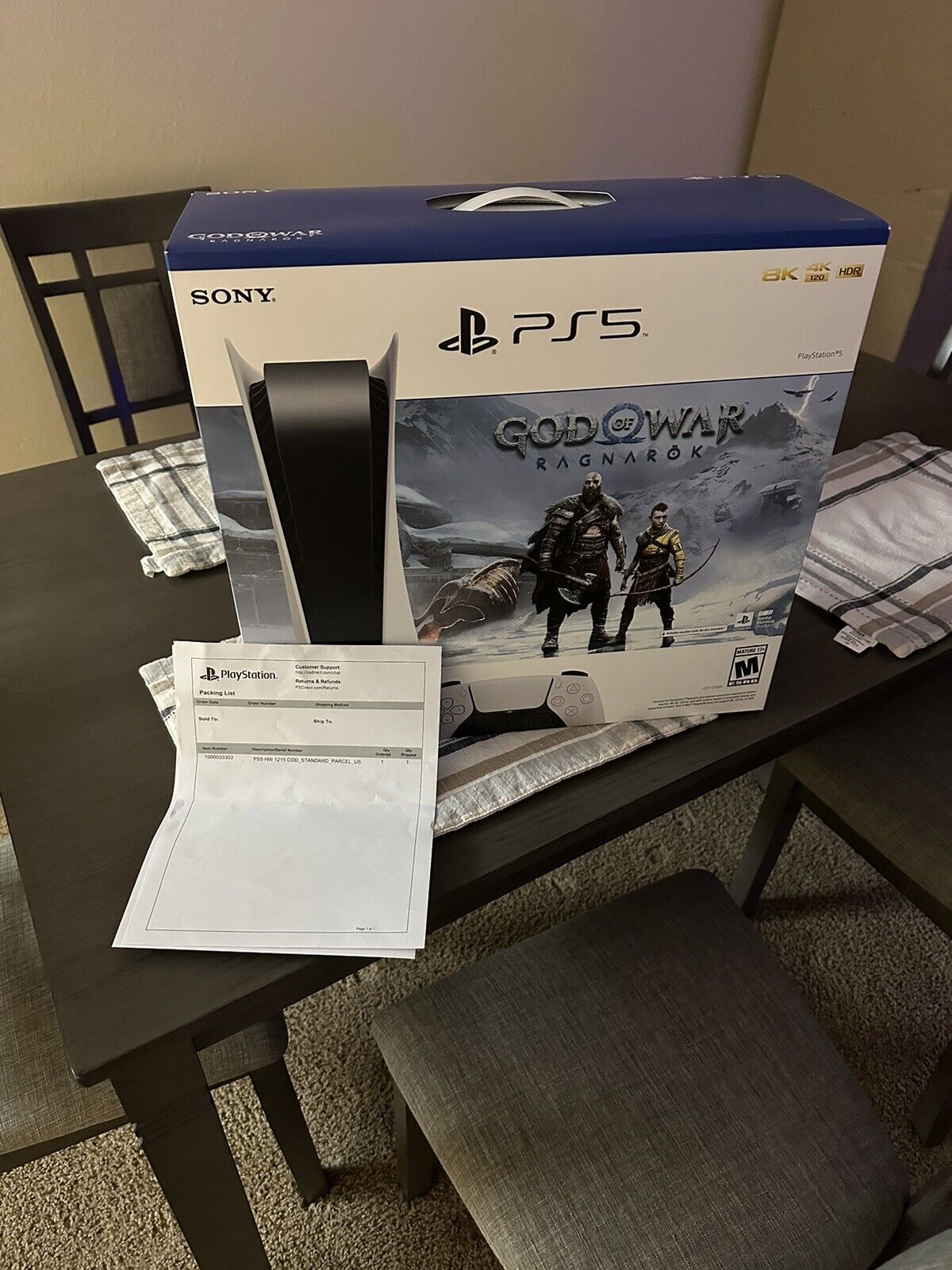 PS5 Core Console with God of War: Ragnarok with Accessories, One Size -  Fred Meyer