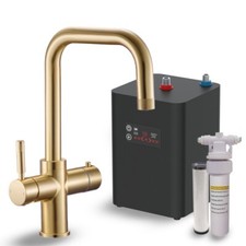 3 & 4 Way Instant Hot Boiling Water Kitchen Tap, Digital Heating Tank & Filter
