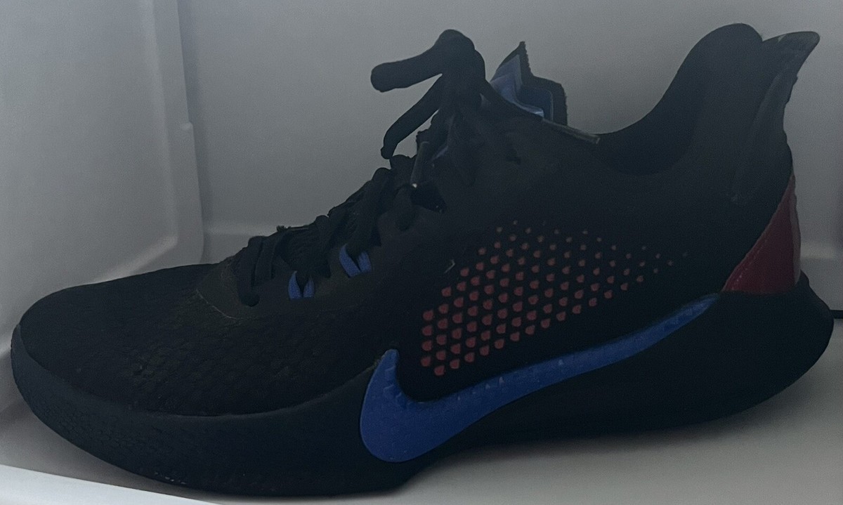 nike mamba fury black gym red racer blue