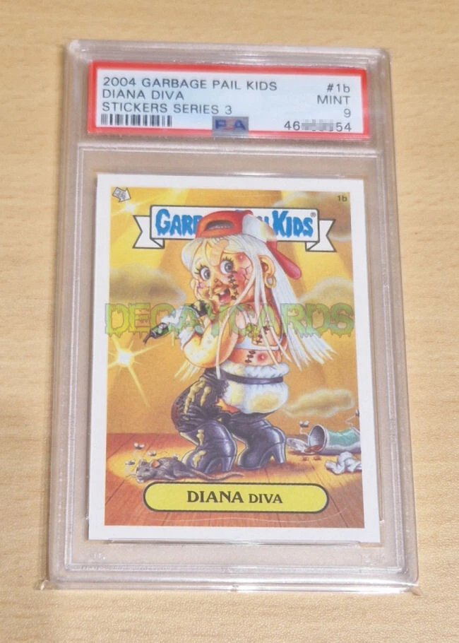 Topps Garbage Pail Kids - PSA 9 Graded Card Diana Diva - GPK Christina Aguilera - Bild 1 von 1