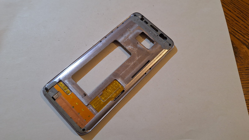 Samsung Galaxy S8 G950 Genuine LCD Screen Middle Frame Housing Velvet - Picture 2 of 2