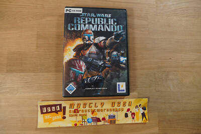 STAR WARS - REPUBLIC COMMANDO - 3D Action Shooter - LUCASARTS | 2 CD | PC | OVP