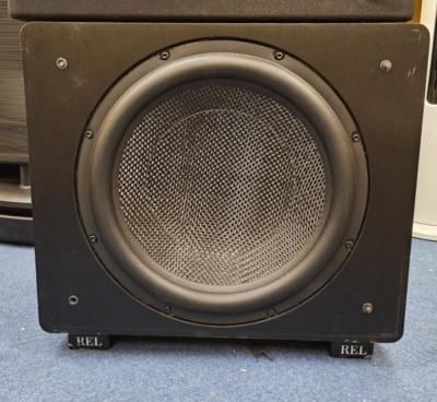 REL - HT/1508 Predator Subwoofer - Black Vinyl - FOR PARTS OR REPAIR