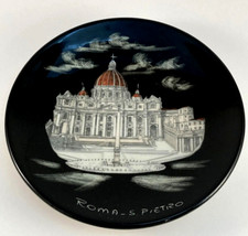 Roma S Pietro St Peters Basilica Rome Porcelain Small Trinket Dish