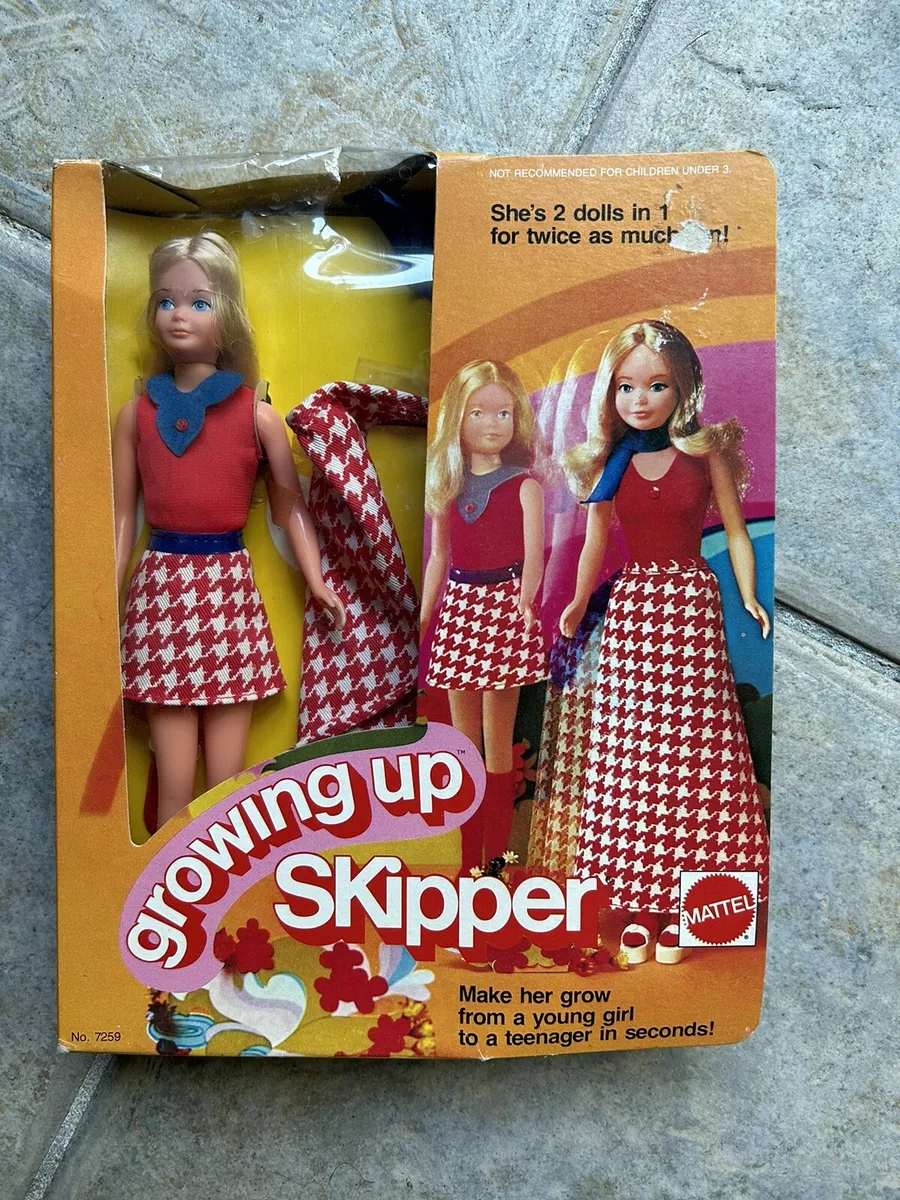 Vintage Mattel Barbie Doll, Growing Up Skipper