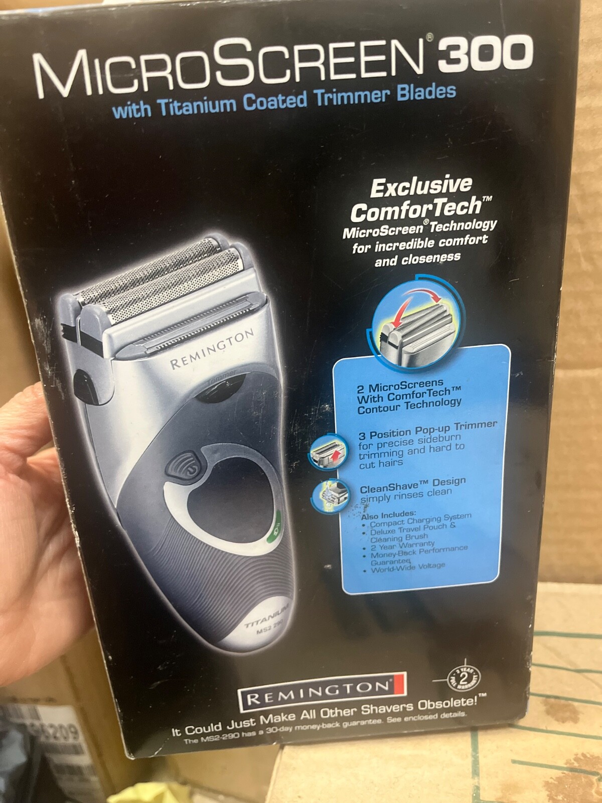 Remington MicroScreen 360 Brand New Factory Sealed! | eBay