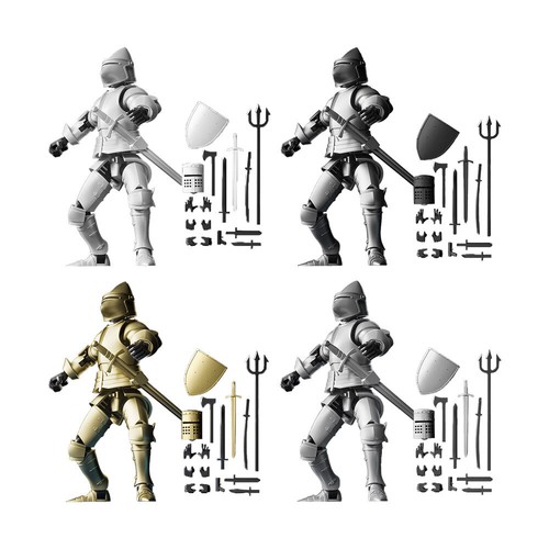 Dummy 13 Robot Action Figure in Armor T13 Fifth Generation Medieval Knight ToGT - Picture 10 of 19