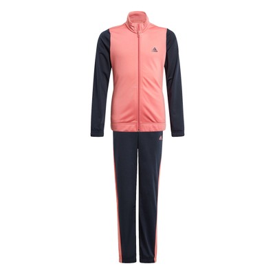 adidas Essentials Tricot Kids Full Zip Tracksuit Suit Set Pink - 11-12  Years | eBay