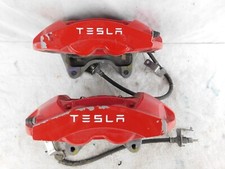 2017-2023 Tesla Model 3 Performance Front Brembo Red Brake Caliper Set Genuine 2017-2023 Tesla Model 3 Performance Front Brembo Red Brake Caliper Set Genuine