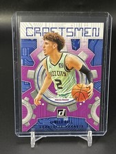 2021-22 DONRUSS LAMELO BALL PURPLE Press Proof CRAFTSMEN Insert 🔥