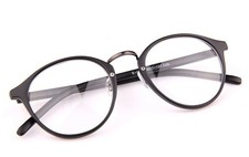 Fashion Vintage Retro Classic Round Girl glasses Nerd Geek Clear Lens Eyeglass