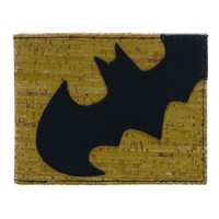 Batman Cork Effect Bifold Wallet 11 Cm Black Batman Cork Effect Bifold Wallet 11 Cm Black