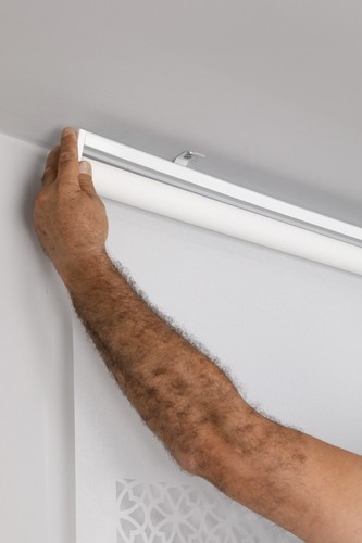 Rollo, Klemmfix, Rollgardine !NEUHEIT! Laser ausgeschnittene Transparente Muster - Bild 6 von 9