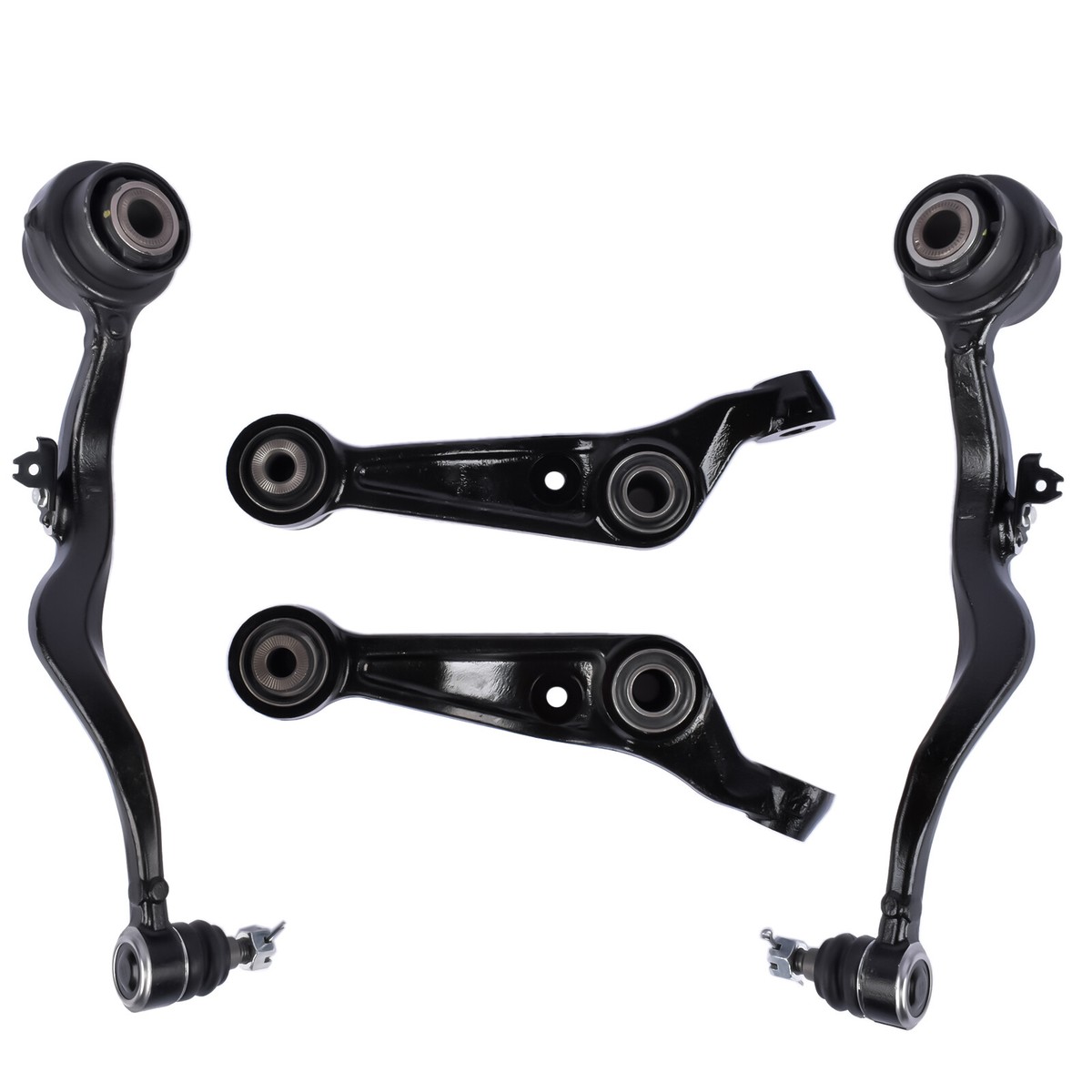 For Lexus LS460 LS600h 4Pcs Front Lower Forward Rearward Control