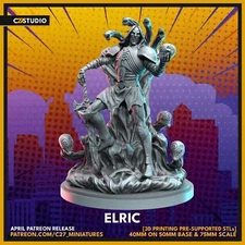 Elric | 40mm Crisis Protocol | Tabletop Gaming | Tabletop Miniature | Superhero
