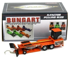 SpecCast 1:64 Bungart Motorsports ORANGE *RHINO AG* TRACTOR PULLING SLED NIB