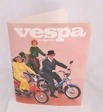 Vintage Vespa Moped Folder to Hold Sales Invoice (Literature Brochure Pamphlet)