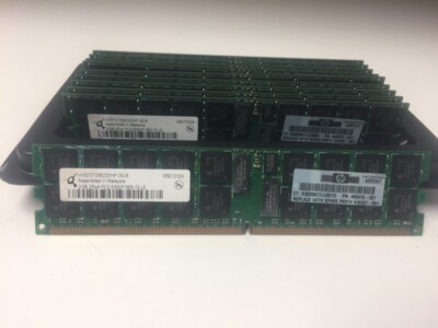  HYS72T256220HP-3S-B Qimonda 2GB PC2-5300 DDR2 ( lot of 10 )