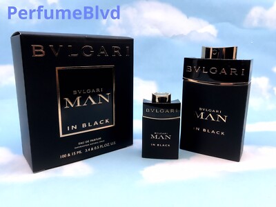 【未開封】BVLGARI MAN IN BLACK 100ML Bvlgari Man In Black Limited Edition Essence EDP 3.3oz/100ml