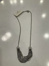 LUCKY BRAND Silver-Tone Multi-Strand Necklace. Orig. $34.50. NEW.
