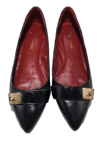 Tommy Hilfiger Gibby Cap Toe Black Leather Chukka Boots Size  display picture 1