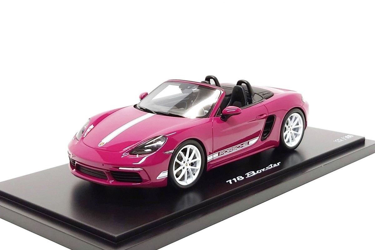718 ボクスター　スタイルエディション 1/43 ミニチャンプス ルビー 718 ボクスター スタイルエディション 1/43 ミニチャンプス