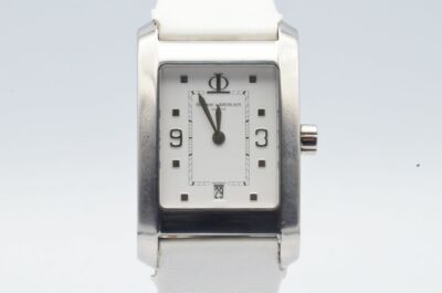 BAUME & MERCIER HAMPTON HERREN UHR 32MM VINTAGE QUARZ ARMBANDUHR BM070