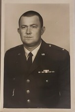 US Air Force Airman Portrait Sheppard AFB Vietnam War 1967 Photograph Vintage