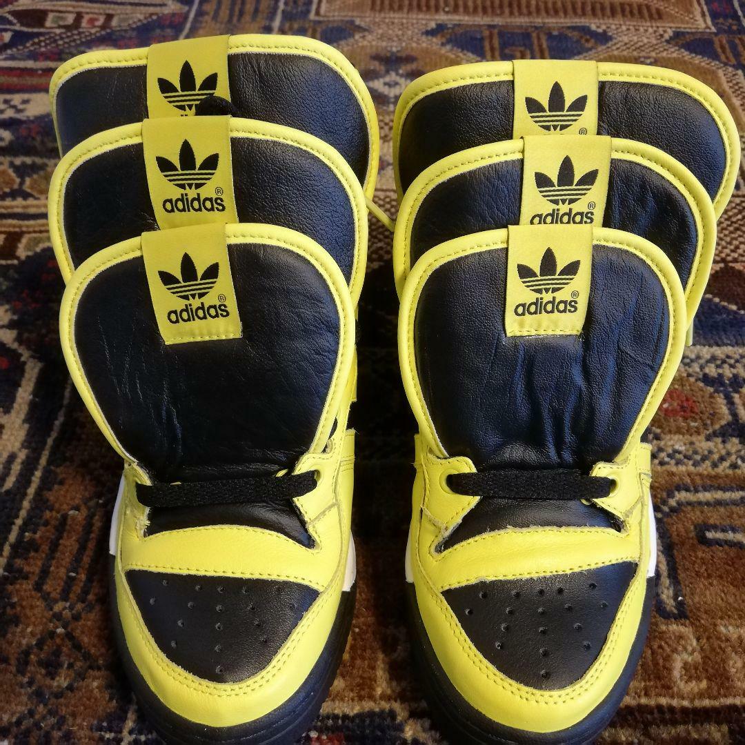 【ハルピーさま専用】アディダス×ジェレミースコット JS 3 TONGUE adidas JS Metro Attitude 3 Tongues White Black Men's - G16456 - US