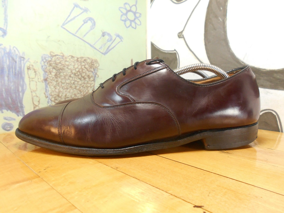 ジョンストンアンドマーフィー パスポート オックスフォードシューズ ブラウン Johnston & Murphy Passport Brown Leather Size 12 M 20-1620