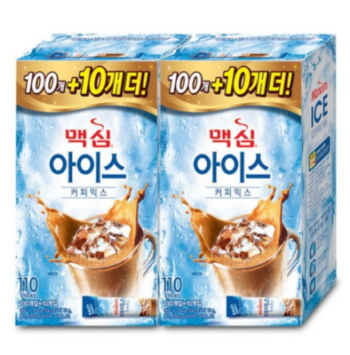 Maxim ICE Coffee Mix 110 Sticks Korea Instant Coffee Mix 13g*110ea 2 Boxes
