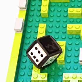 Lego Minotaurus Game Model 3841 Dice Looks Damaged Seems Complete See Photos