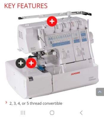 Janome 1200D Professional