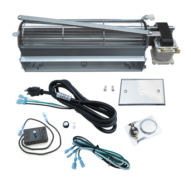 Hongso Gfk21 Fk21 Replacement Fireplace Blower Fan Kit For