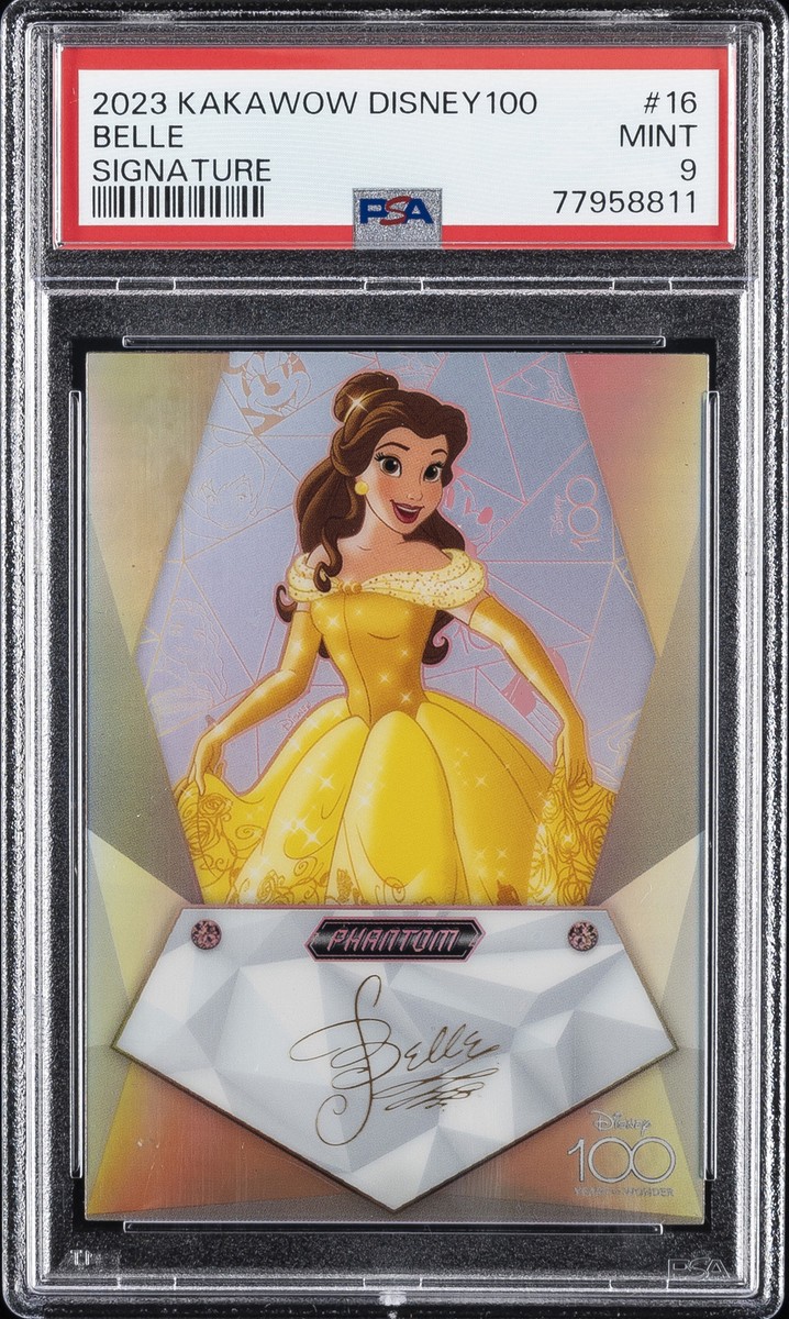 Psa9 Disney100 ディズニー KAKAWOW ベル サイン 2023 KAKAWOW PHANTOM