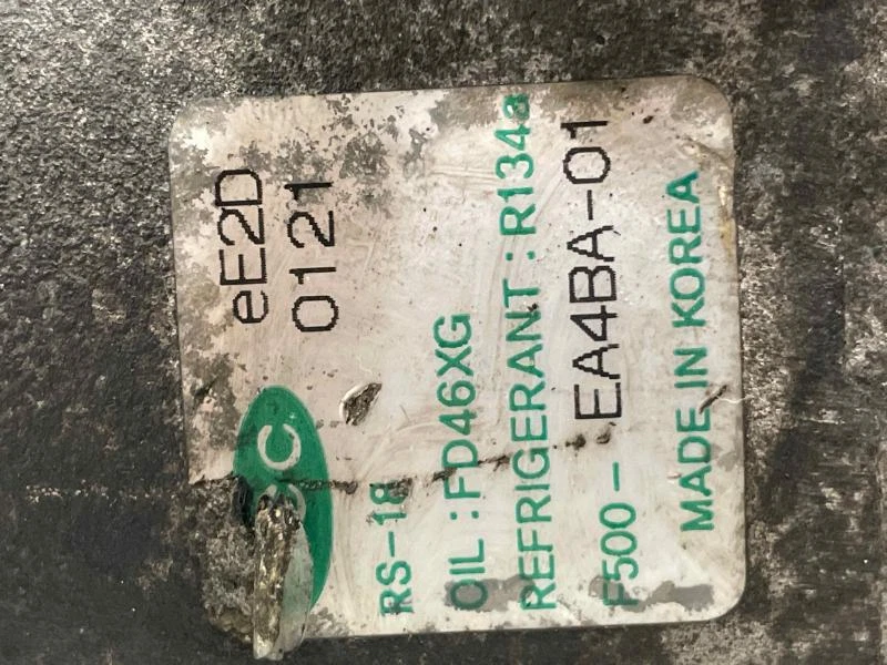 BMW 540i 1998-2000 aire acondicionado aire acondicionado compresor de aire acondicionado OEM Foto 4 de 4