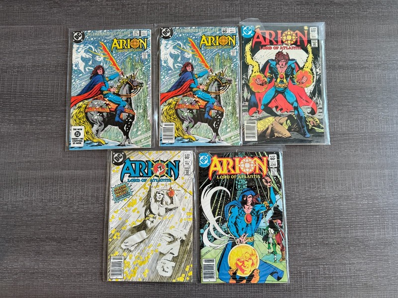 Arion, Lord of Atlantis Lot - 5 Book Lot - Higher Grade Lot (DC)