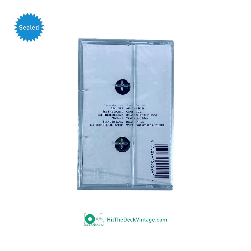 Simple Minds – Real Life Cassette Tape (1991) w/ Hype Sticker US 1st SEALED - Image 2 of 4