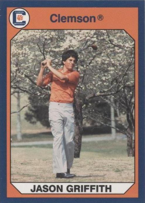 1990 Collegiate Collection Clemson Tigers - Jason Griffith #38 - 1 of 1