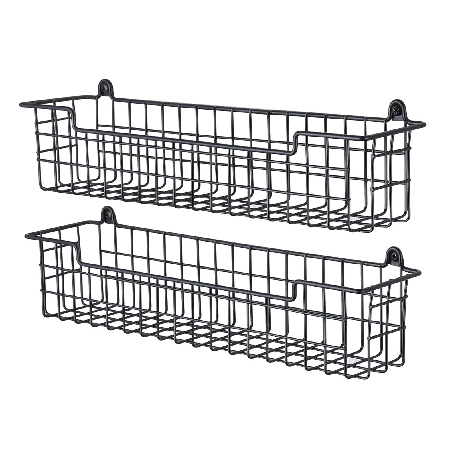 Spice Rack Organizer Wall Mount Organization Storage Shelf for Cabinet Door 2