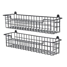Spice Rack Organizer Wall Mount Organization Storage Shelf for Cabinet Door 2