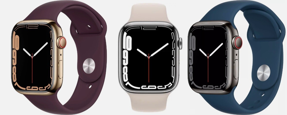 Apple Watch Series 7 41mm 45mm GPS + LTE UNLOCKED Stainless Apple Watch Series 7 41mm 45mm GPS + LTE UNLOCKED Stainless